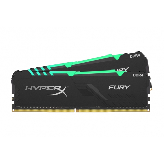 HyperX Fury RGB HX434C16FB3AK2/32 32GB (16GB x2) DDR4 3466MHz Non ECC Memory RAM DIMM