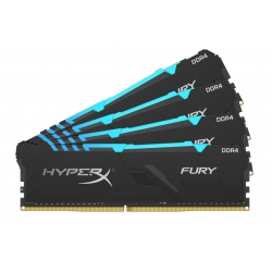 HyperX Fury RGB HX434C16FB3AK4/64 64GB (16GB x4) DDR4 3466MHz Non ECC Memory RAM DIMM