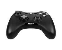 MSI FORCE GC20 V2 Gaming Controller 'PC and Android ready, Wired, adjustable D-Pad cover, Dual vibration motors, Ergonomic design, detachable cables'